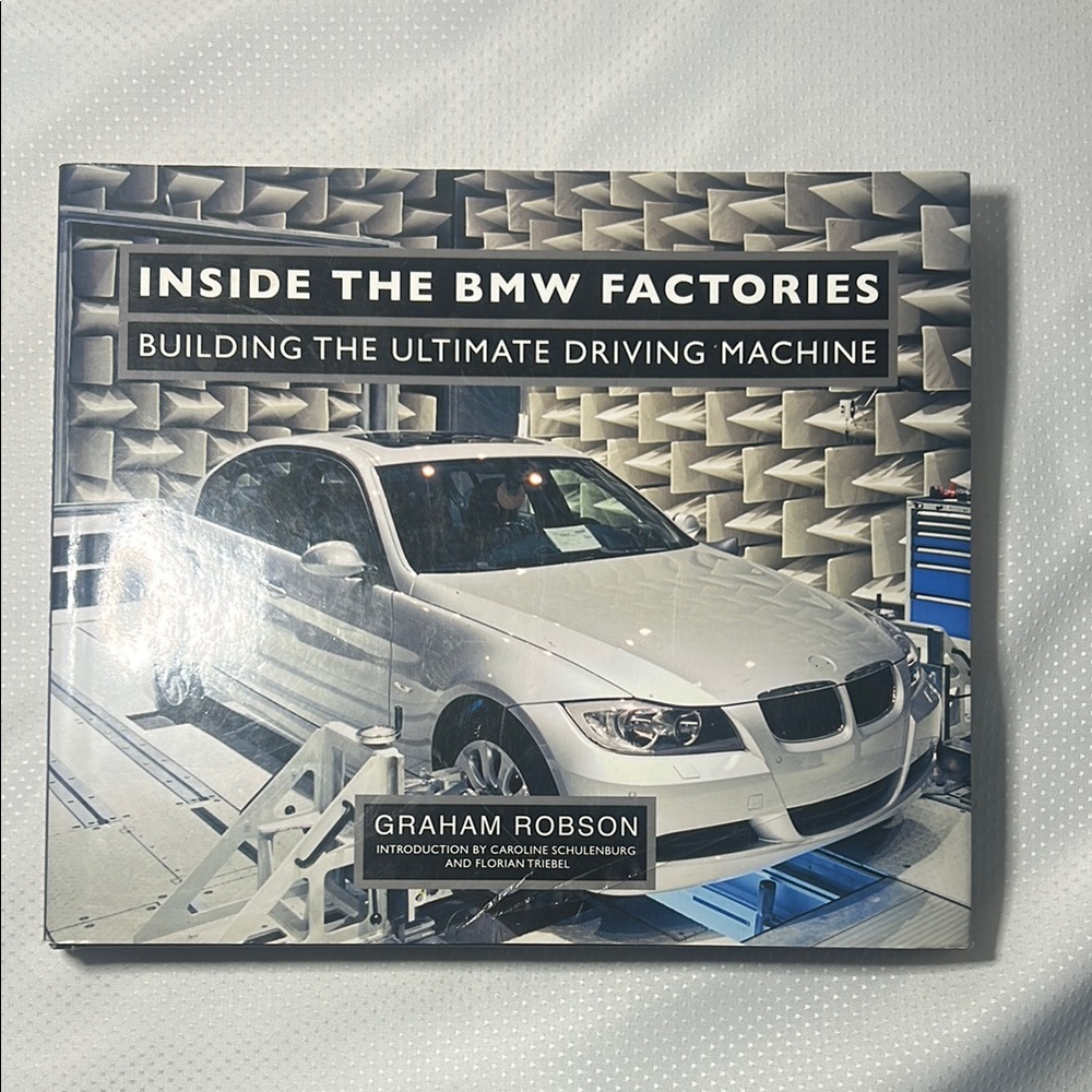 Inside the BMW Factories Hardcover Book Building the Ultimate Driving Machine